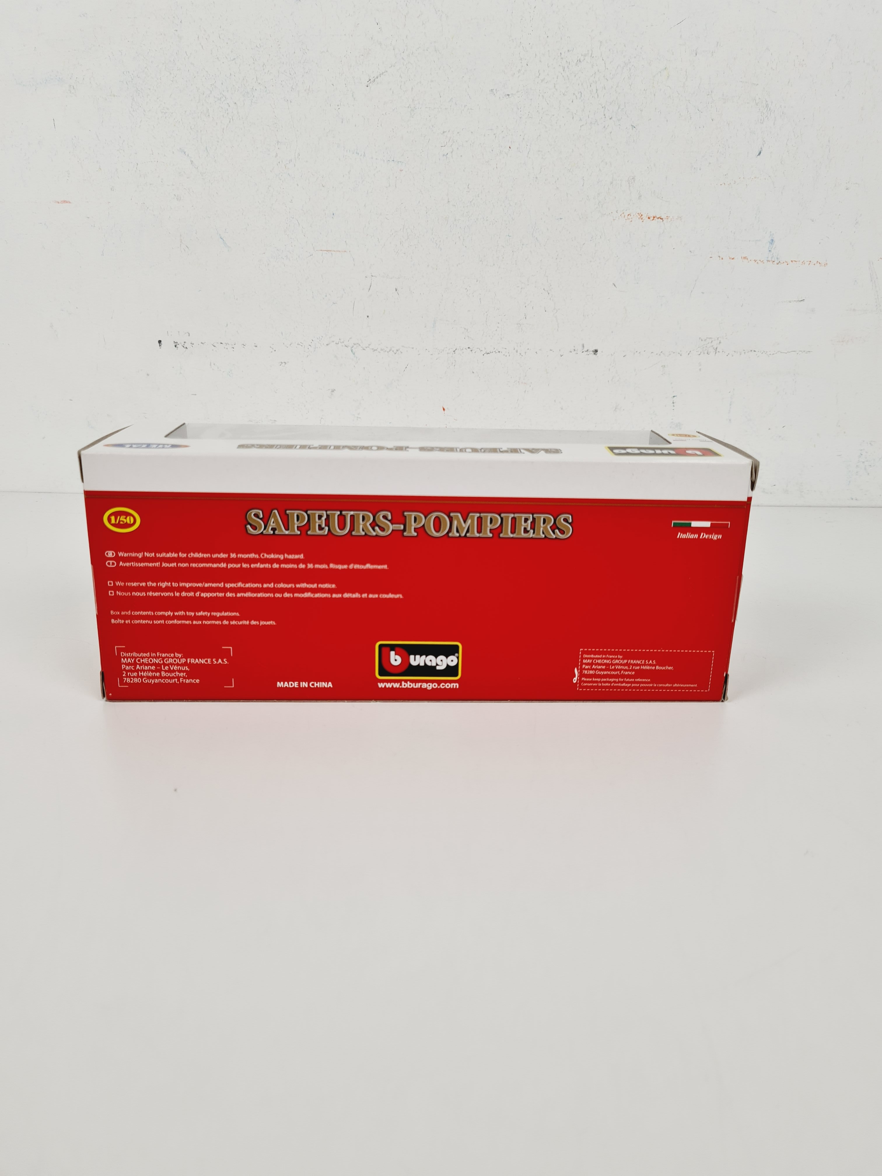 Véhicule - Camion Magirus Sapeurs-Pompiers 1/50 - BBburago - 3 ans + Comme neuf - Vue 4 - 